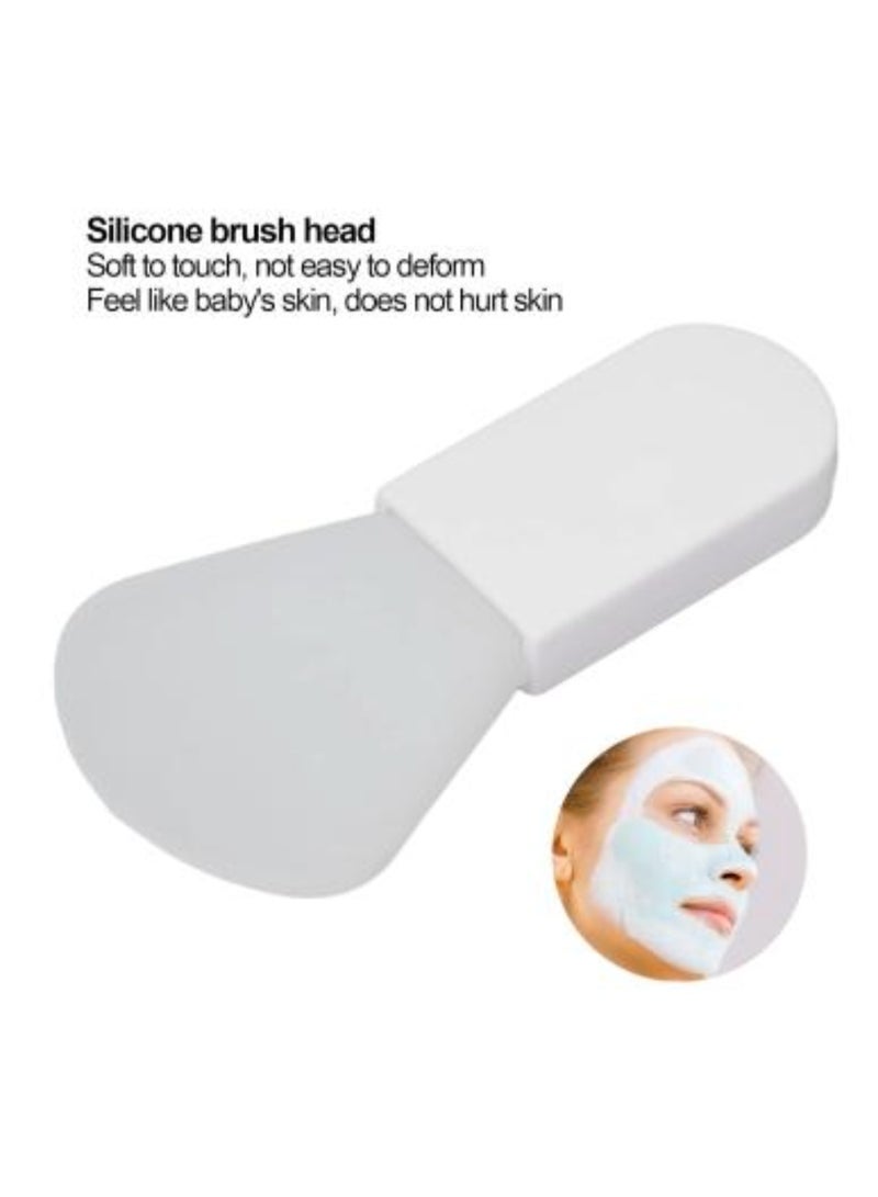 فرشاة قناع الوجه المصنوعة من السيليكون (قطعتان) مصممة لتطبيق منتجات العناية بالبشرة بطريقة صحية - Image 4